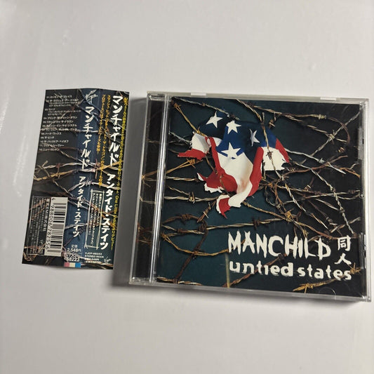 Manchild – Untied States (CD, 2000) vjcp-68223 Japan obi