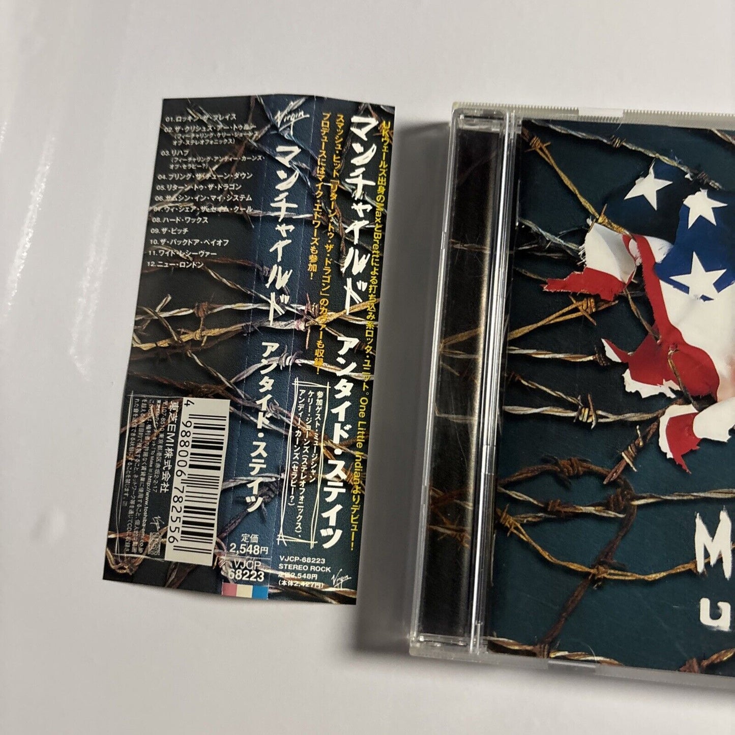 Manchild – Untied States (CD, 2000) vjcp-68223 Japan obi