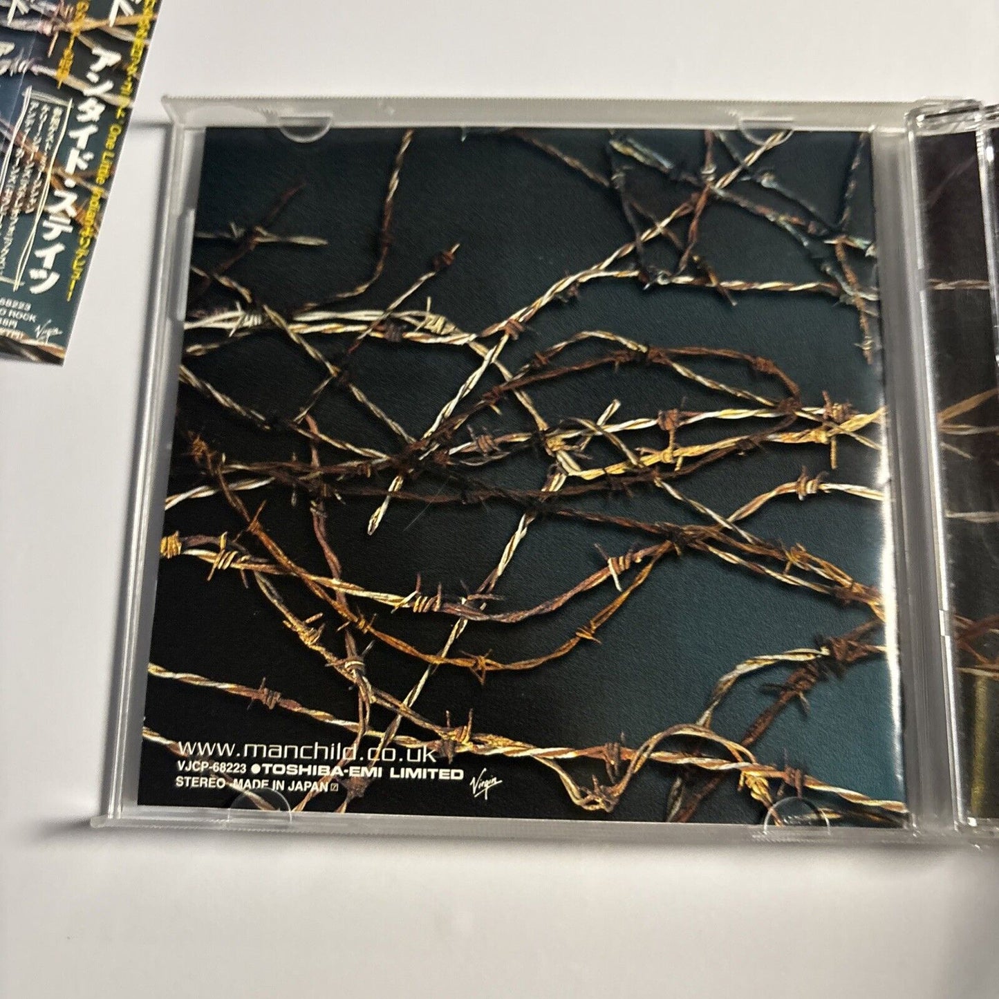 Manchild – Untied States (CD, 2000) vjcp-68223 Japan obi