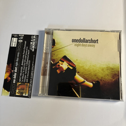 One Dollar Short – Eight Days Away (CD, 2002) bigmj-0009 Bonus Japan Track, obi