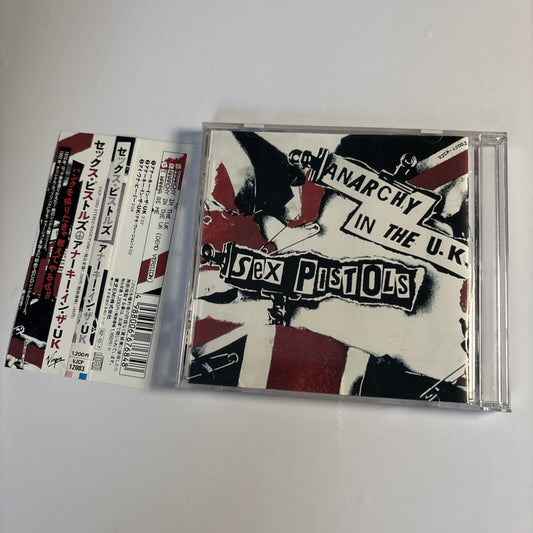 Sex Pistols – Anarchy In The UK (CD, 1992) VJCP-12003 Japan obi