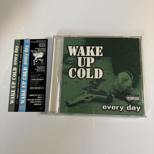 Wake Up Cold – Every Day (CD, 2001) sih-024 Japan obi, Limited Edition
