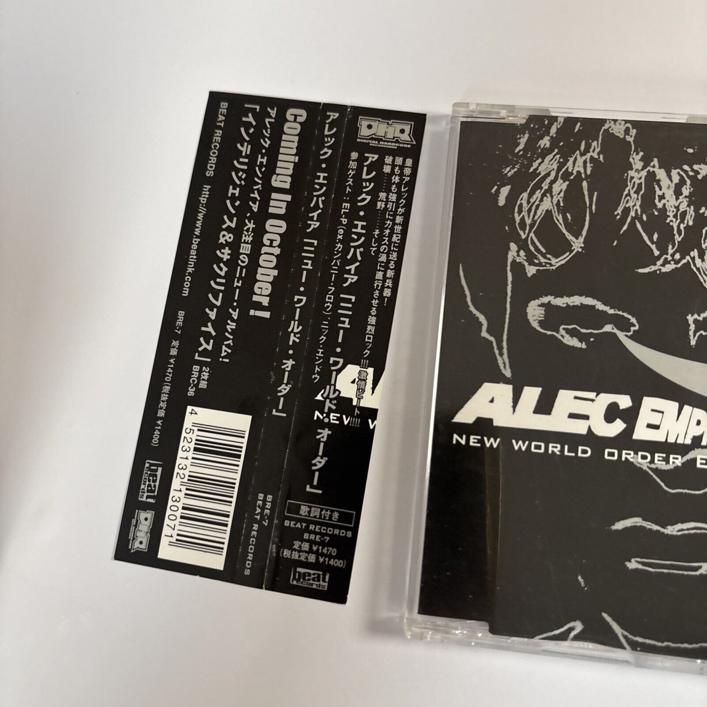 Alec Empire – New World Order EP (CD, 2001) bre-7 Japan obi