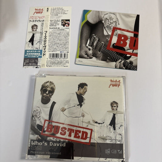 Busted – Who's David (CD, 2004) uici-5013  obi