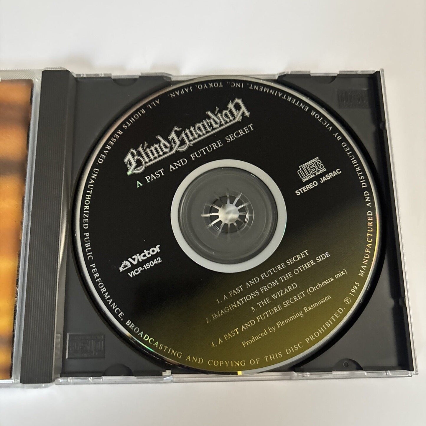 Blind Guardian – A Past And Future Secret (CD, 1995) vicp-15042 Japan