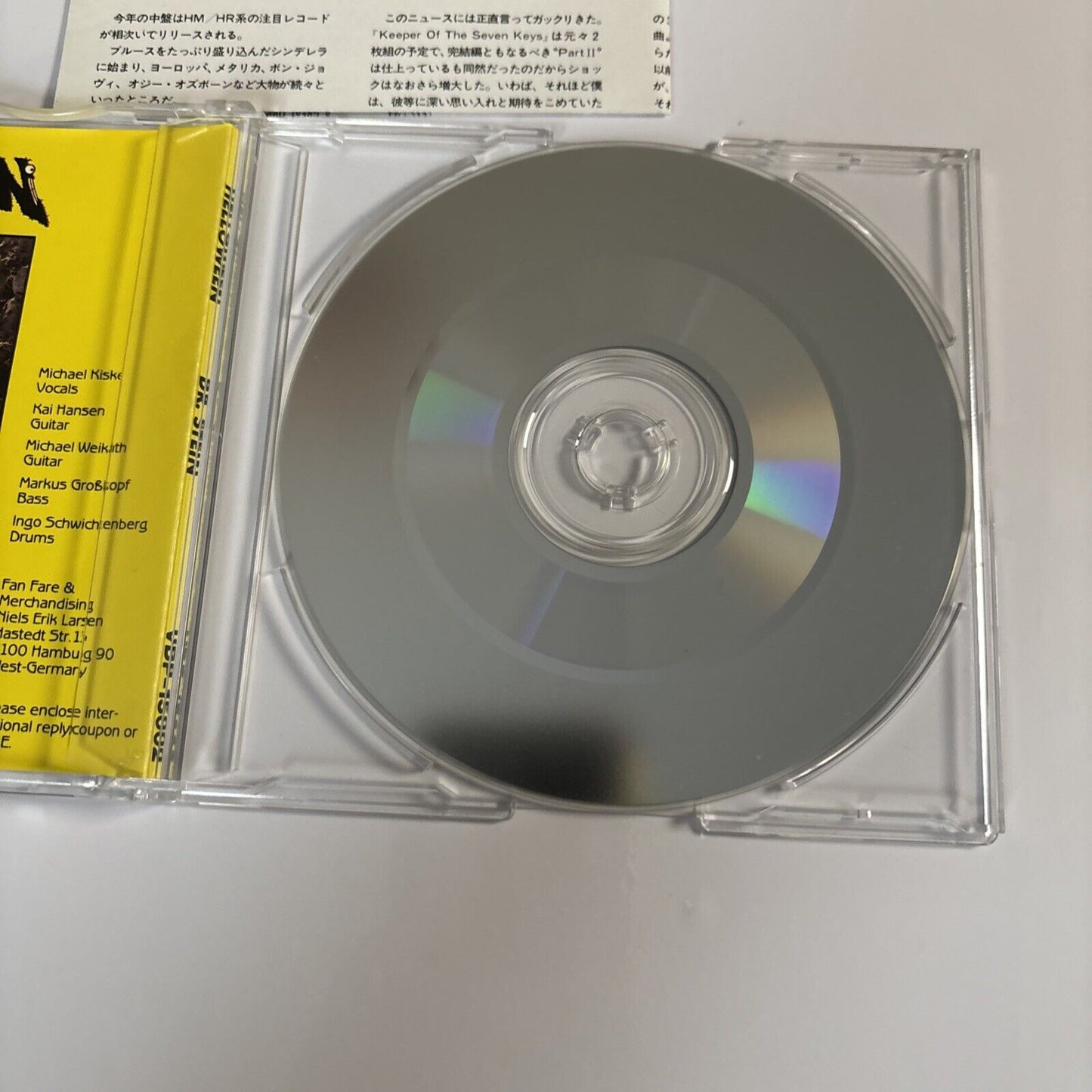 Helloween – Dr. Stein (CD, 1988) vdp-15002 Japan