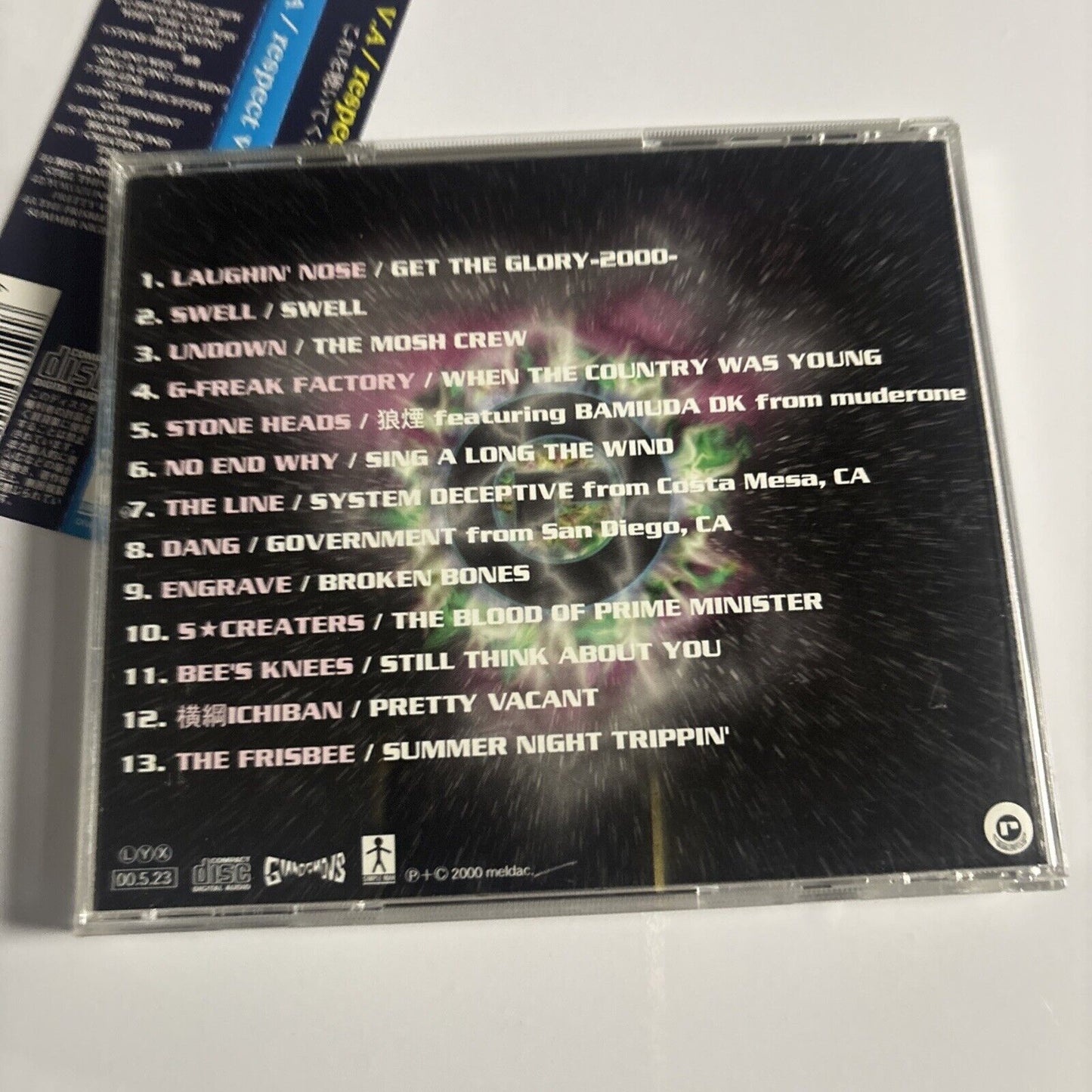 Respect Volume One - To My Friends (CD, 2000) ora-1022 Japan obi