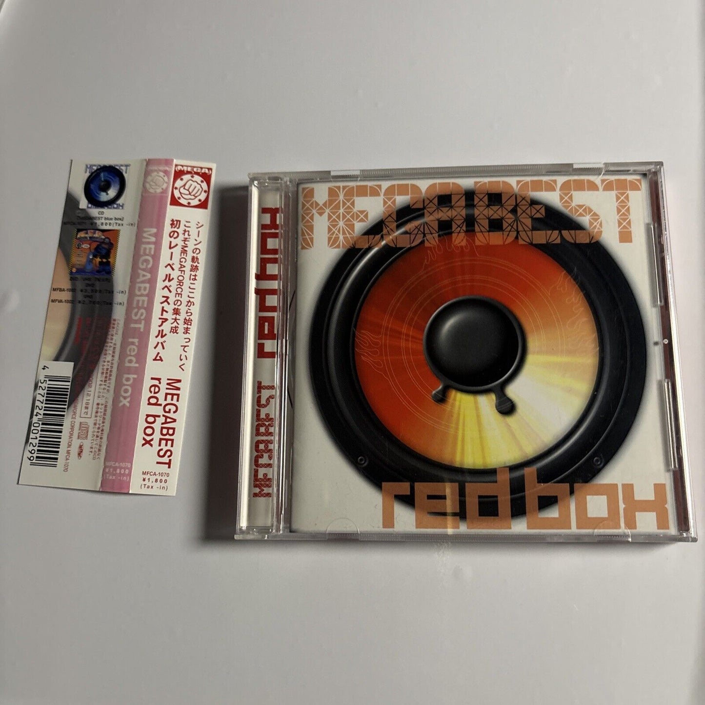 Various – Mega Best Red Box (CD, 2001) MFCA-1070 Japan obi