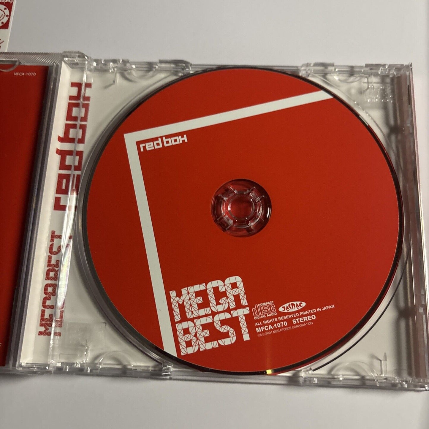 Various – Mega Best Red Box (CD, 2001) MFCA-1070 Japan obi