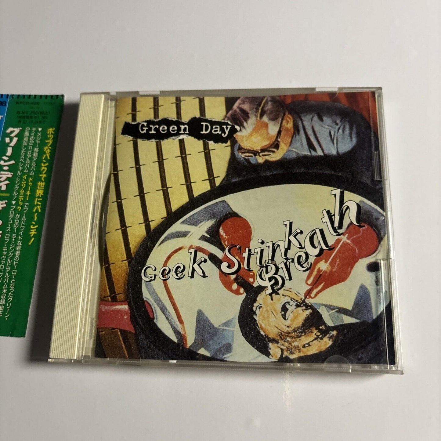 Green Day – Geek Stink Breath (CD, 1995) wpcr-428 Japan obi