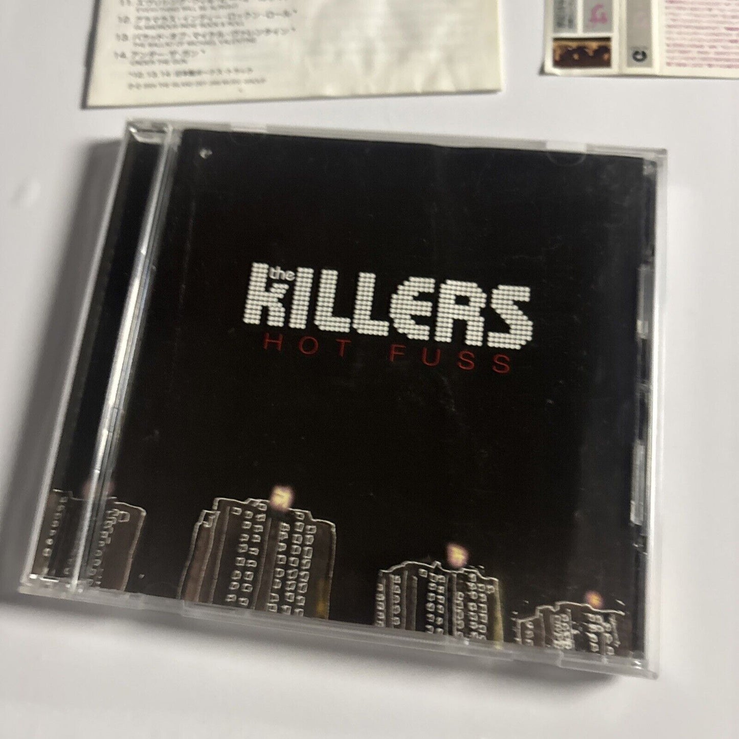 The Killers – Hot Fuss (CD, 2004) uicl-1045 Japan obi