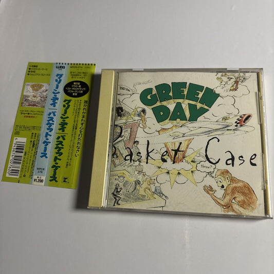 Green Day – Basket Case (CD, 1994) wpcr-276 Japan obi