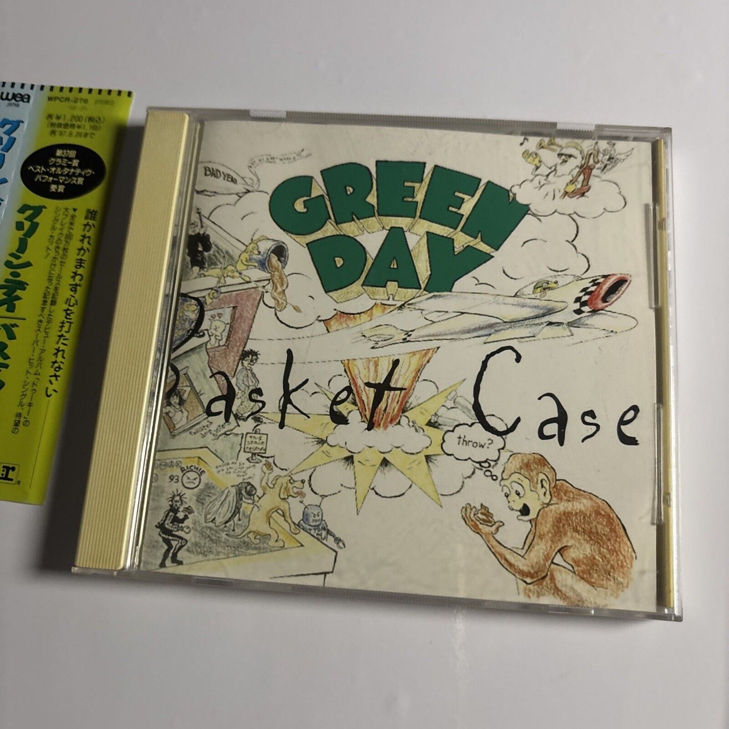 Green Day – Basket Case (CD, 1994) wpcr-276 Japan obi