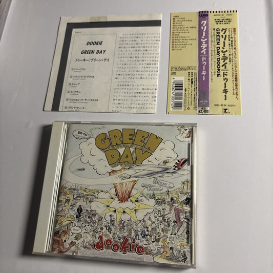 Green Day – Dookie (CD, 1994) wpcr-31 Japan obi