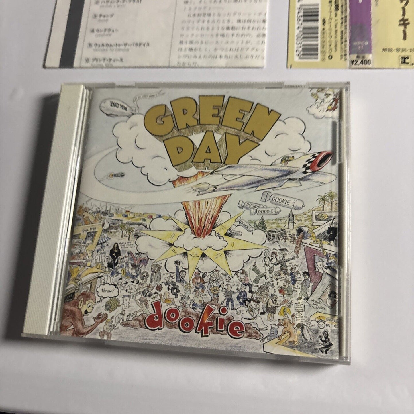 Green Day – Dookie (CD, 1994) wpcr-31 Japan obi