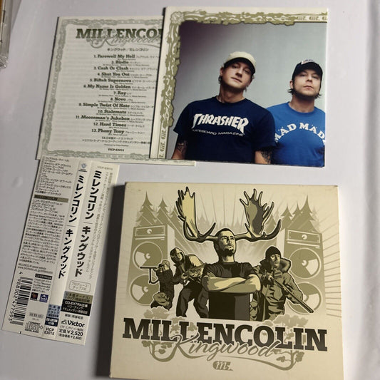 Millencolin – Kingwood (CD, 2005) vicp-63015 Japan obi, digipak