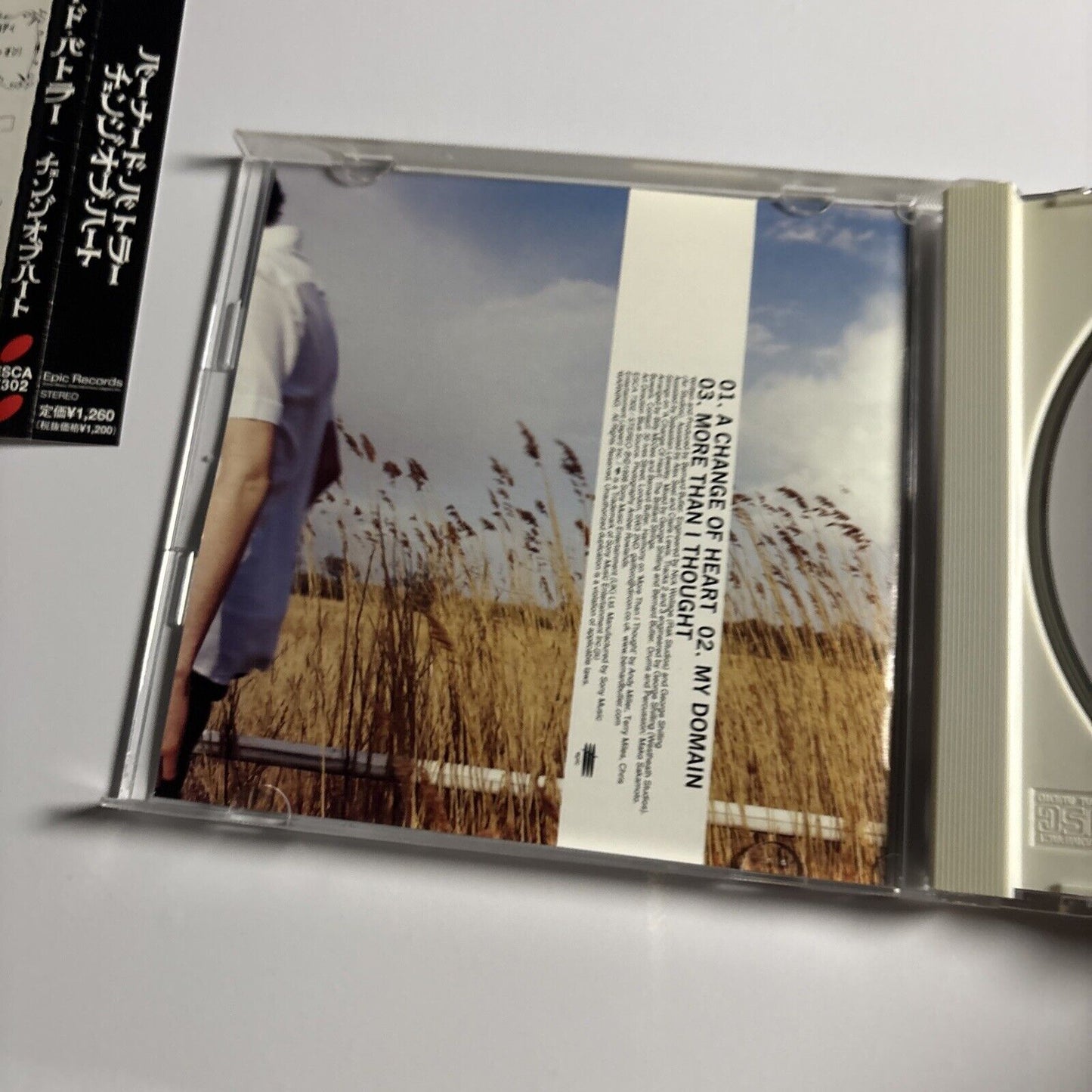 Bernard Butler – A Change Of Heart (CD, 1998) esca-7302 Japan obi