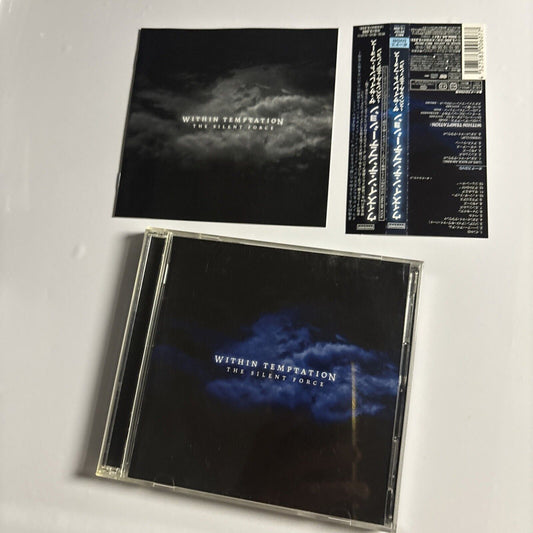 Within Temptation – The Silent Force (CD + DVD, 2006) RRCY-29107 Japan Obi, DVD