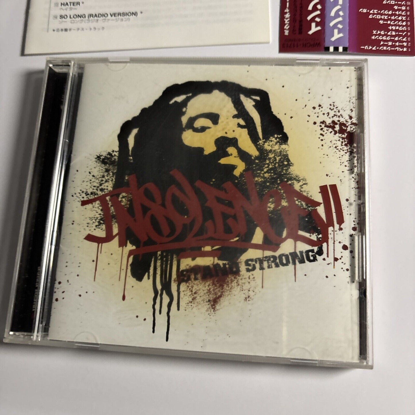 Insolence – Stand Strong (CD, 2003) wpcr-11713 Bonus Japan Track, obi