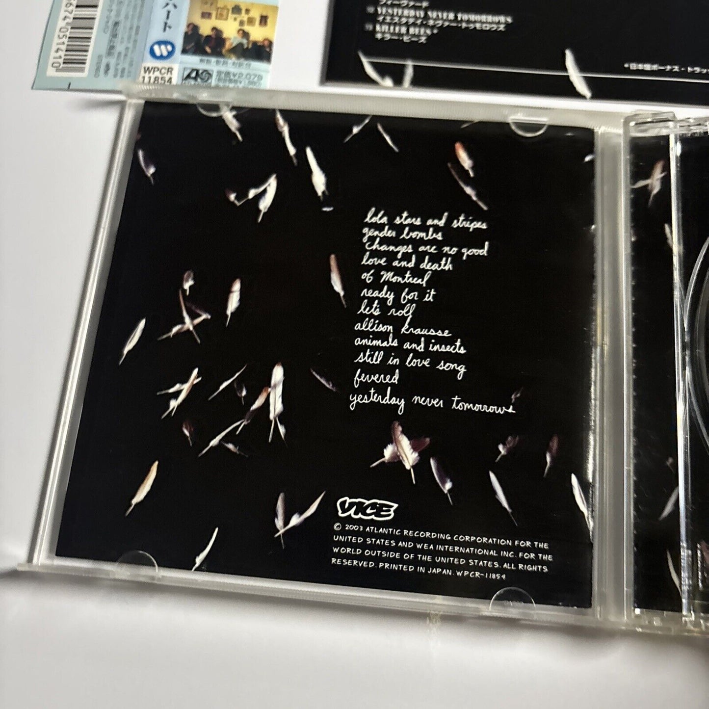 The Stills – Logic Will Break Your Heart (CD, 2004) wpcr-11854 Japan obi