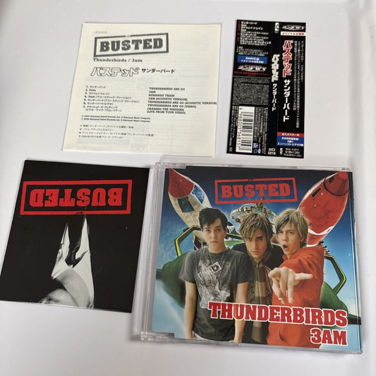 Busted – Thunderbirds / 3AM (CD, 2004) uici-5016 Japan obi