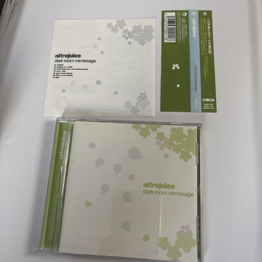 Nitrojuice – Dark Room Vernissage (CD, 2004) ambr-007 Japan obi
