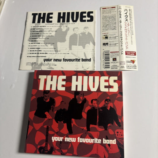 The Hives – Your New Favourite Band (CD, 2002) vicp-61873 Japan obi, digipak