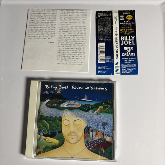 Billy Joel – River Of Dreams (CD, 1993) srcs-6789 Japan obi