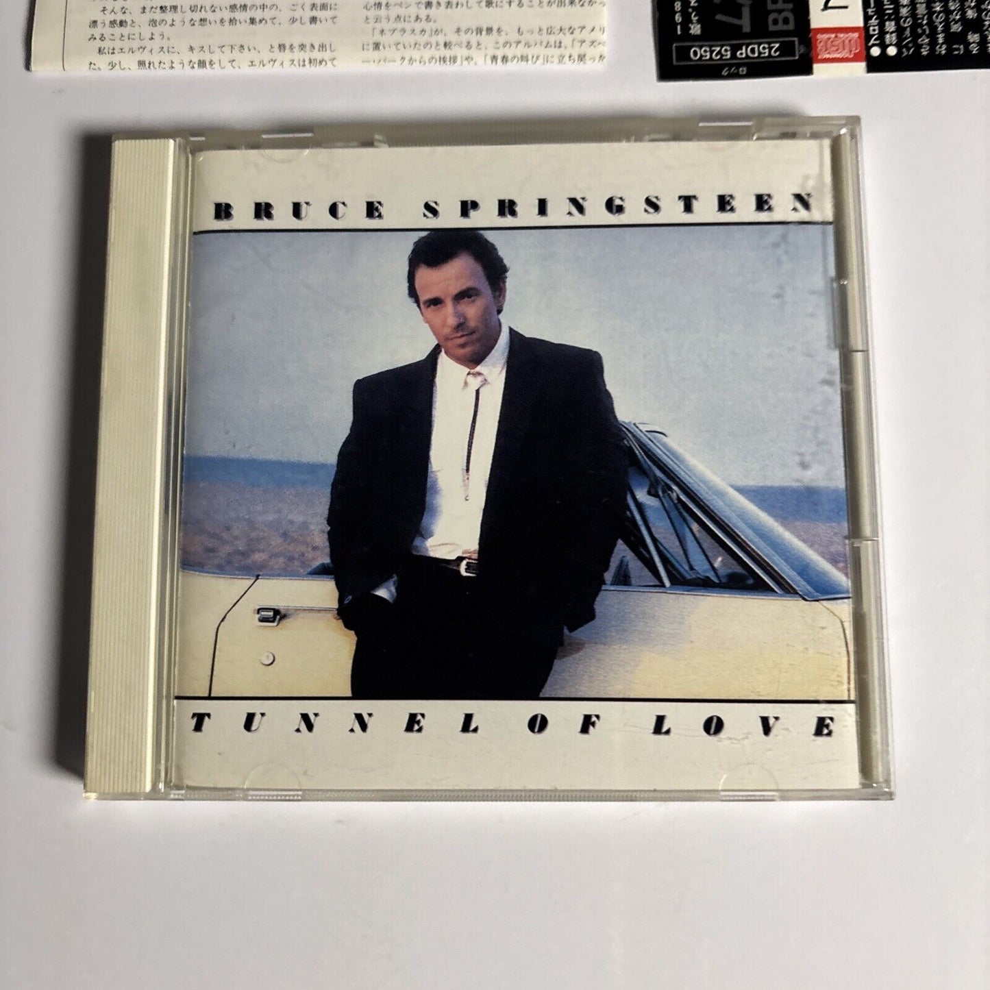 Bruce Springsteen – Tunnel Of Love (CD, 1989) 25dp-5250 Japan obi