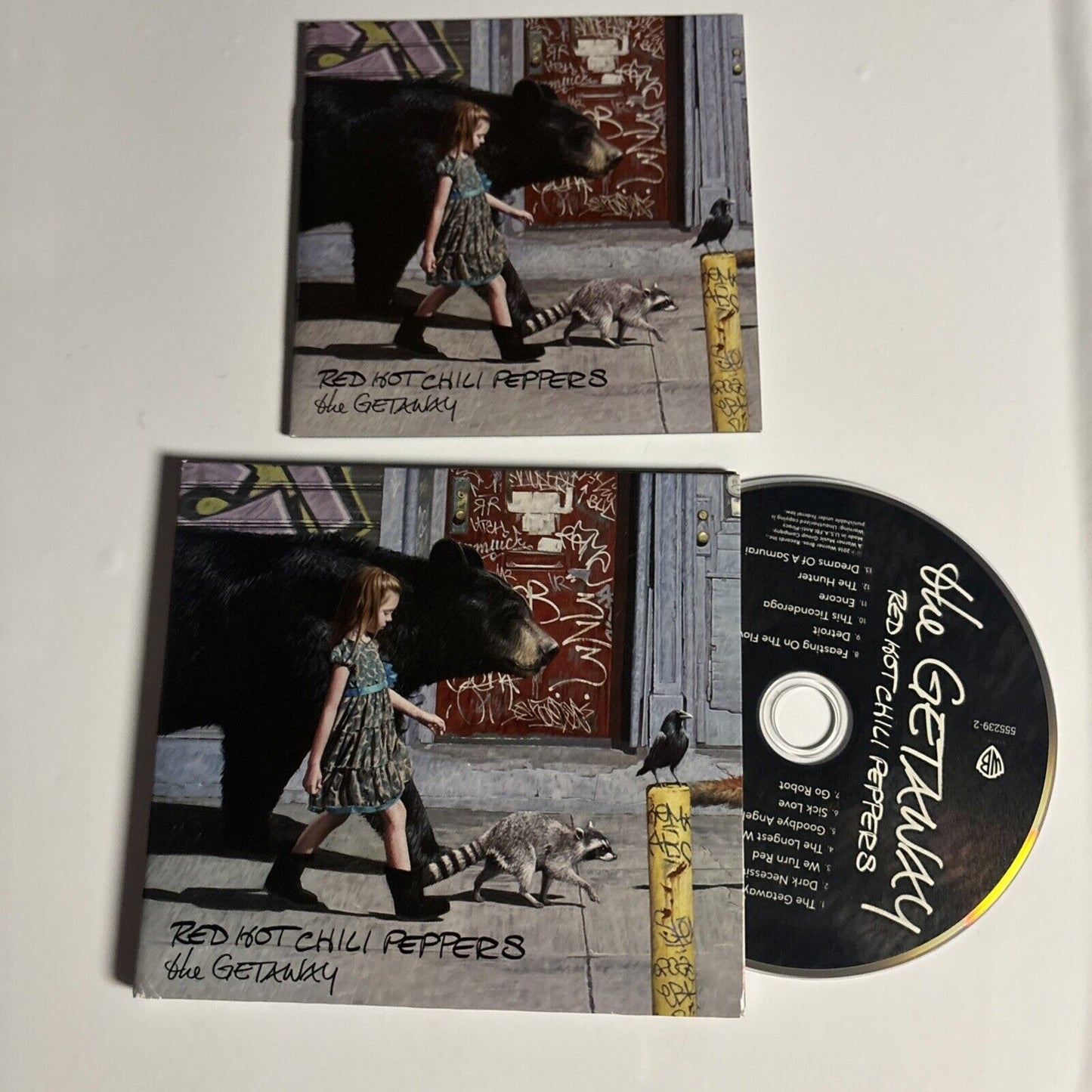 Red Hot Chili Peppers – The Getaway (CD, 2016) 555239-2  Digipak