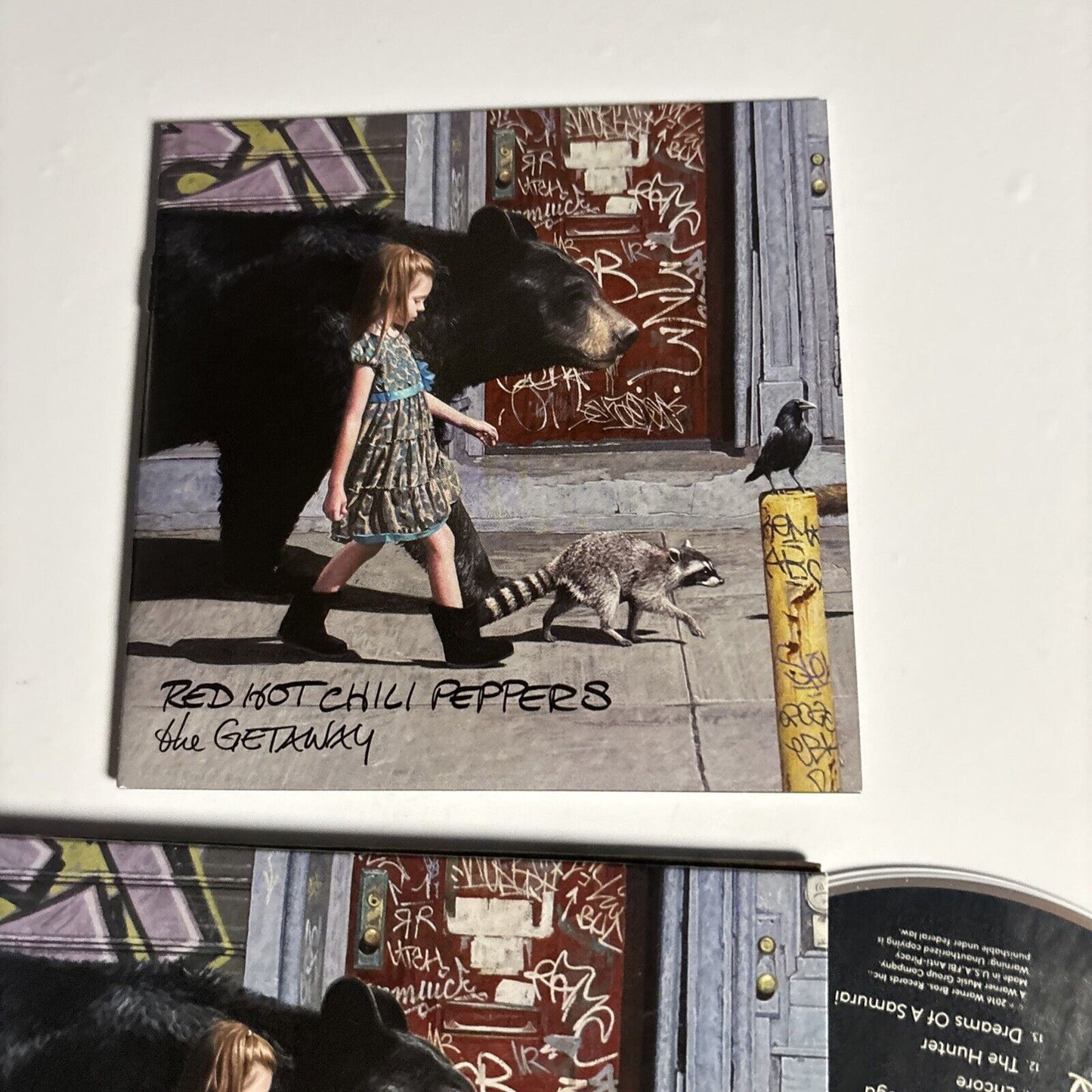 Red Hot Chili Peppers – The Getaway (CD, 2016) 555239-2  Digipak