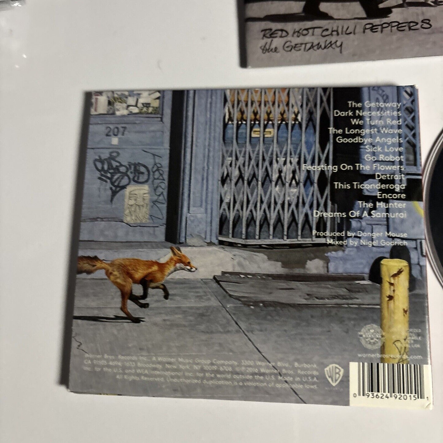 Red Hot Chili Peppers – The Getaway (CD, 2016) 555239-2  Digipak