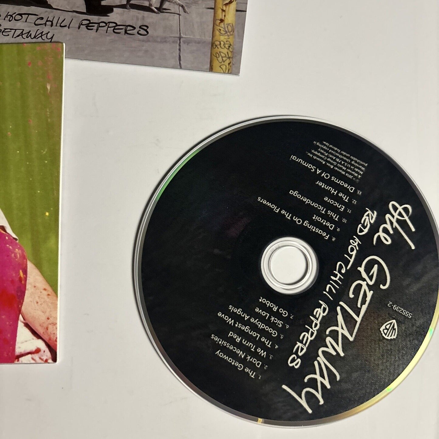 Red Hot Chili Peppers – The Getaway (CD, 2016) 555239-2  Digipak