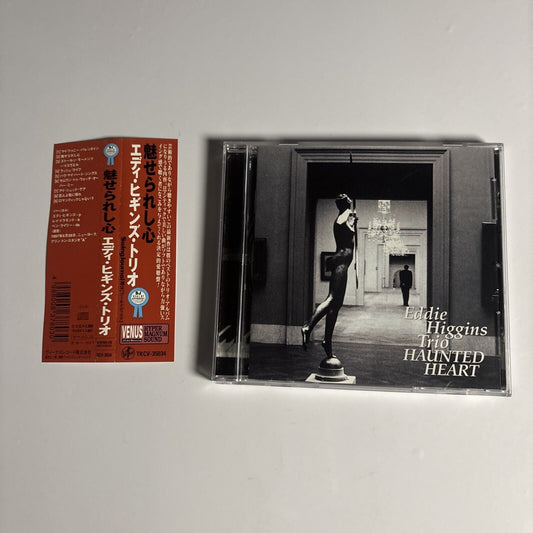 Eddie Higgins Trio – Haunted Heart (CD, 1997) tkcv-35034 Japan obi