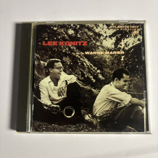 Lee Konitz – Lee Konitz With Warne Marsh (CD, 1998) amcy-1013 Japan