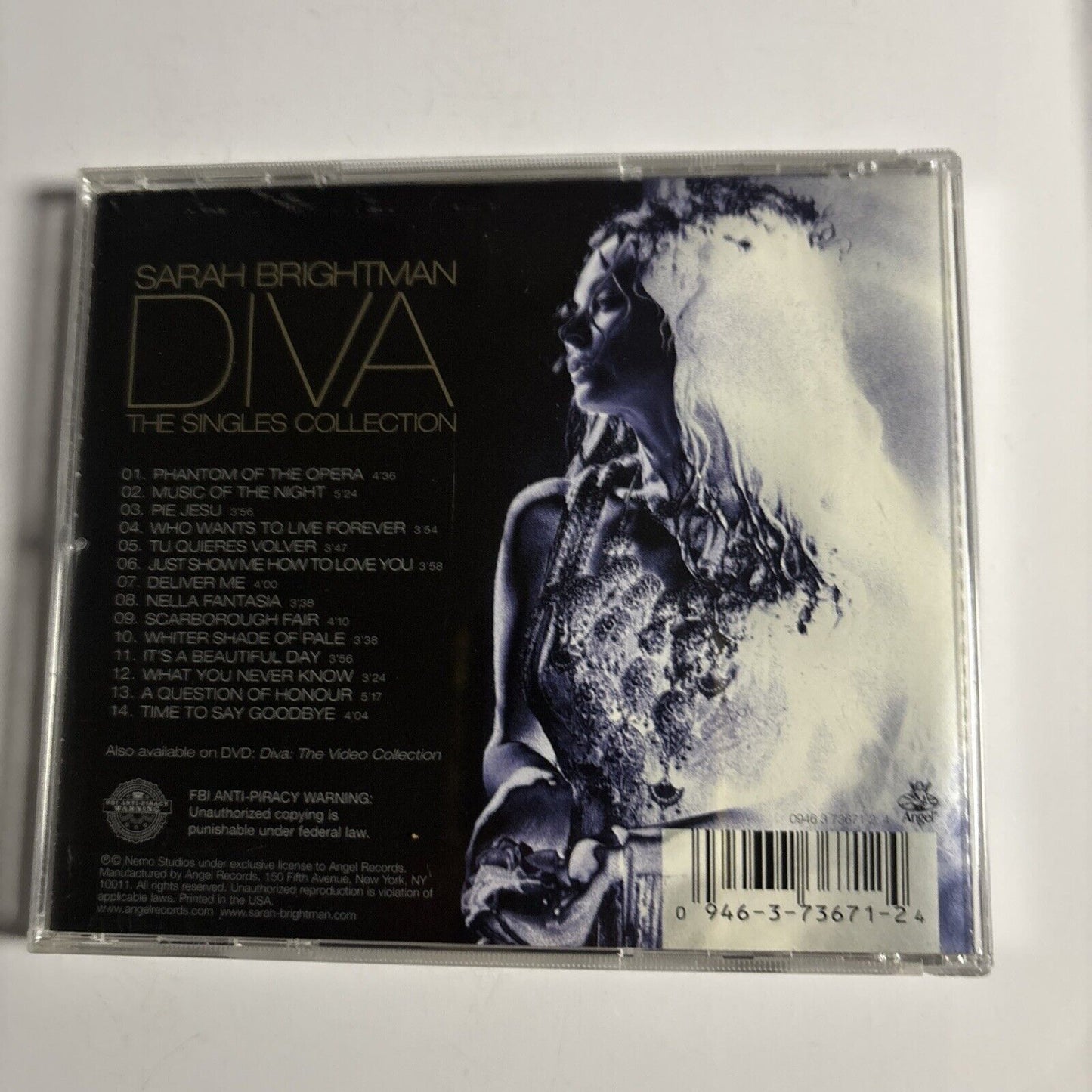 Sarah Brightman – Diva : The Singles Collection (CD, 2006)