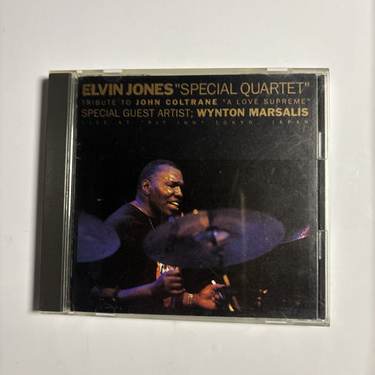 Elvin Jones & Wynton Marsalis – Tribute To John Coltrane A Love Supreme CD Japan
