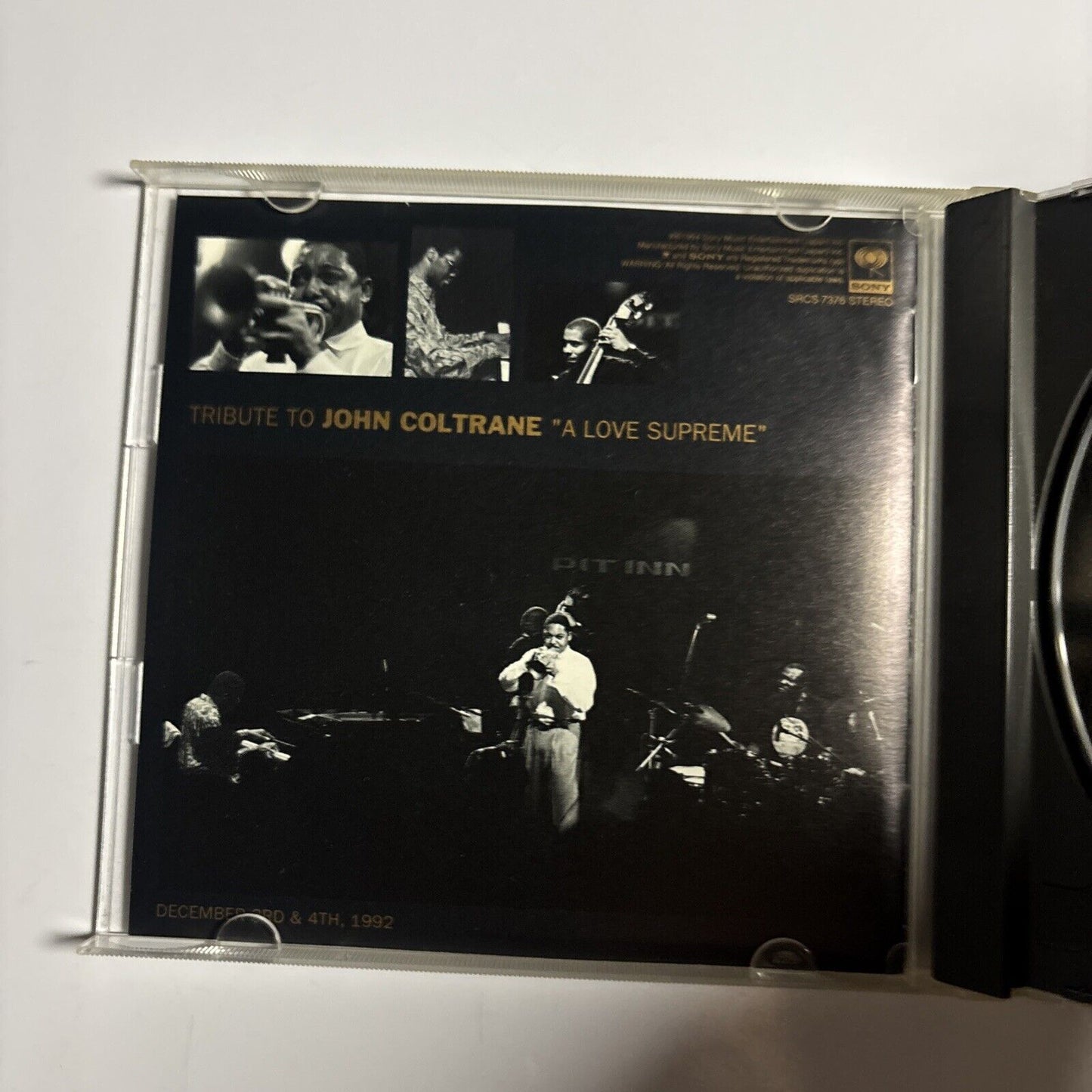 Elvin Jones & Wynton Marsalis – Tribute To John Coltrane A Love Supreme CD Japan
