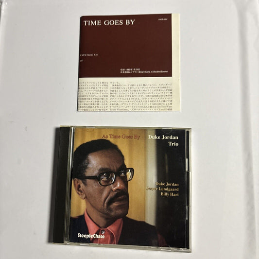 Duke Jordan Trio – As Time Goes By (CD, 1989) vace-1004 Japan