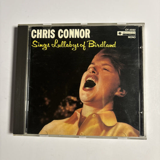 Chris Connor – Sings Lullabys Of Birdland (CD, 1987) cy-4592 Japan