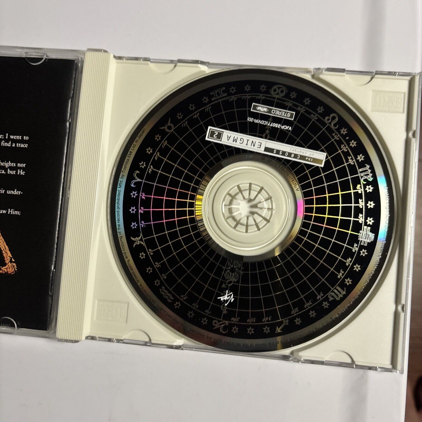 Enigma – The Cross Of Changes (CD, 1994) vjcp-25077 Japan obi