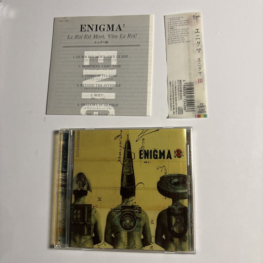 ENIGMA ³ – Le Roi Est Mort, Vive Le Roi! (CD, 1996) vjcp-25270 Japan obi