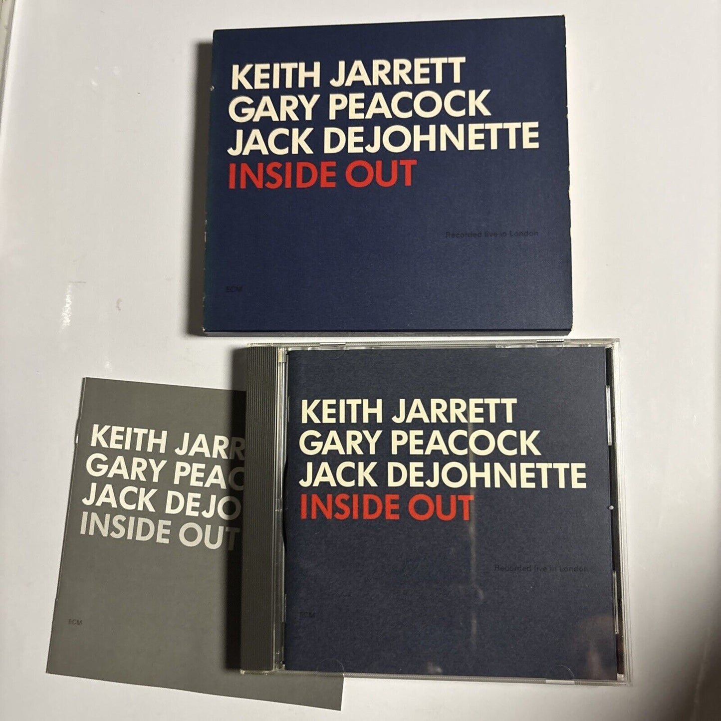 Keith Jarrett / Gary Peacock / Jack DeJohnette – Inside Out (CD, 2001)  Japan