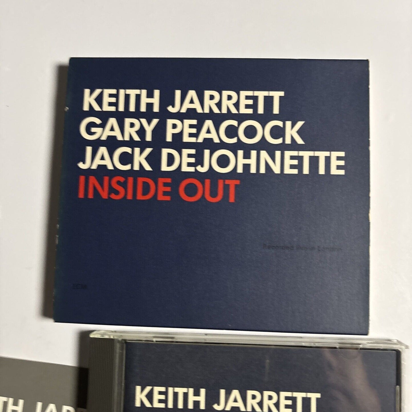 Keith Jarrett / Gary Peacock / Jack DeJohnette – Inside Out (CD, 2001)  Japan