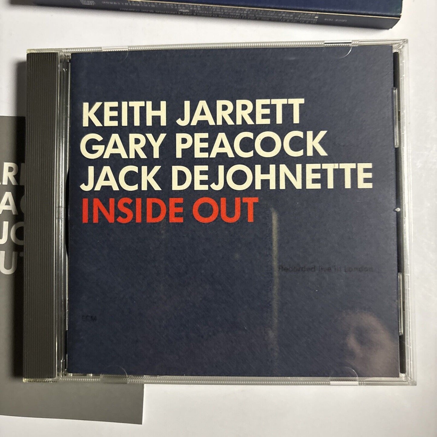 Keith Jarrett / Gary Peacock / Jack DeJohnette – Inside Out (CD, 2001)  Japan