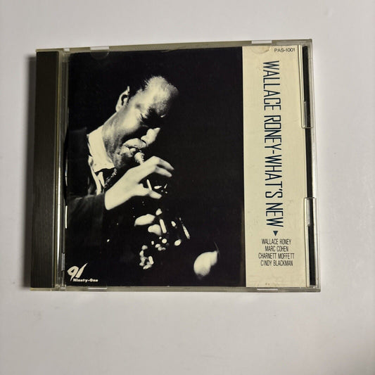 Wallace Roney – What's New (CD, 1989) pas-1001 Japan