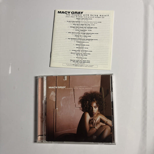 Macy Gray – The Trouble With Being Myself (CD, 2003) eicp-259 Japan Bonus Track