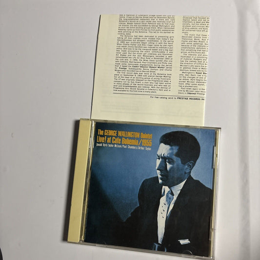The George Wallington Quintet – Live! At Cafe Bohemia (CD 1991) vicj-23575 Japan