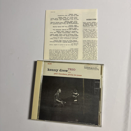Kenny Drew Trio With Paul Chambers, Philly Joe Jones (CD, 1991) vicp-23529 Japan