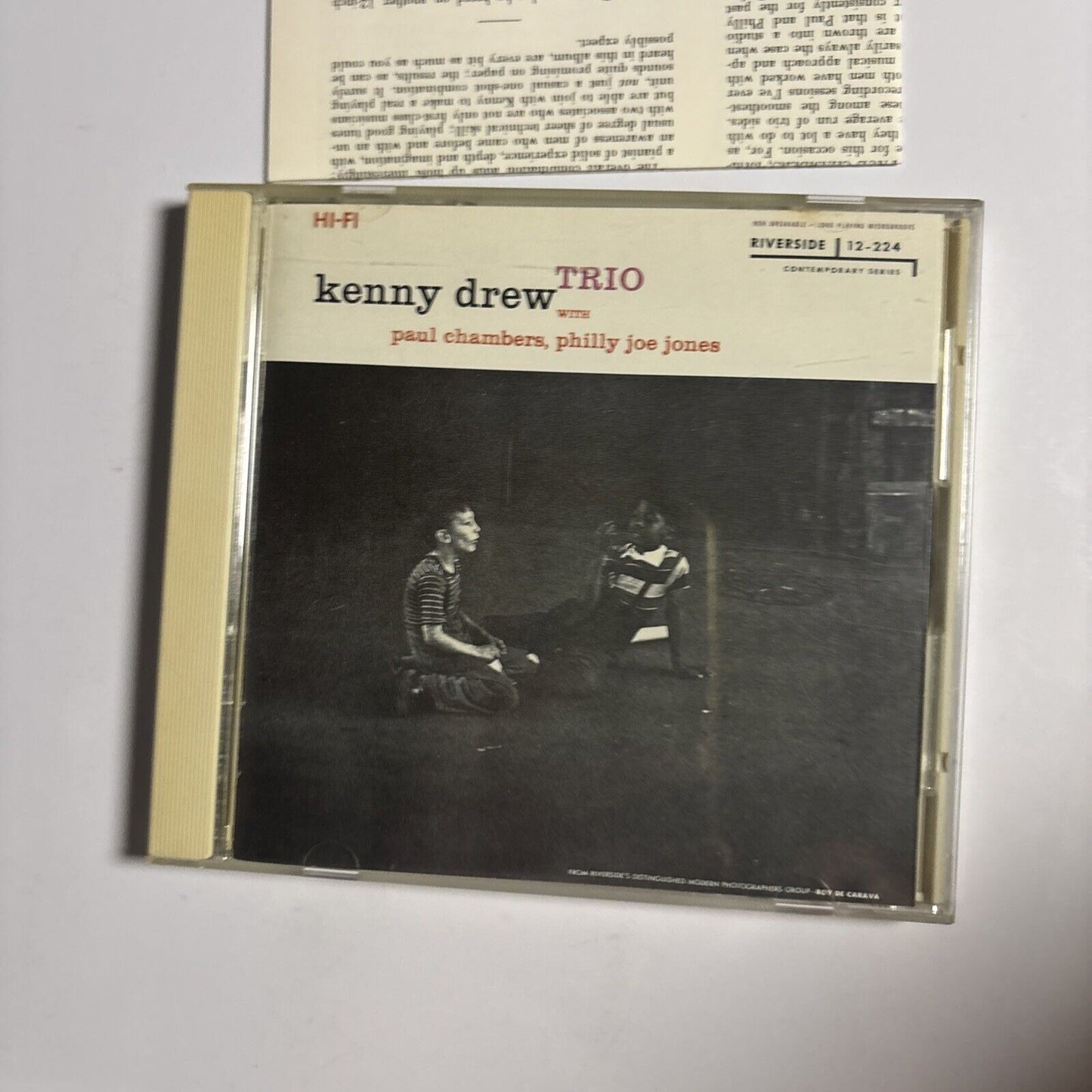 Kenny Drew Trio With Paul Chambers, Philly Joe Jones (CD, 1991) vicp-23529 Japan